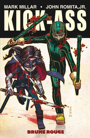 Couverture ebook de Kick-Ass T02, de Mark Millar, John Romita Jr.