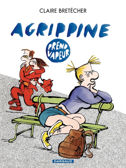 Couverture ebook de Agrippine - Tome 2 - Agrippine prend vapeur, de Claire Bretécher