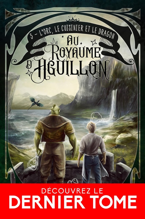 Couverture ebook de L´Orc, le cuisinier et le dragon, de Lisa Henry, Sarah Honey