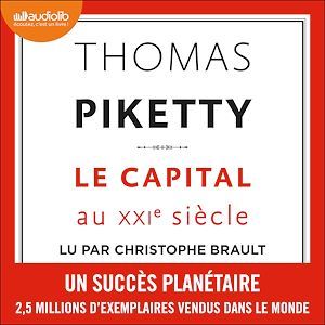 audiobook cover of Le Capital au XXIe siècle, by Thomas Piketty