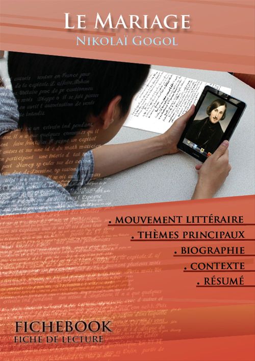 Couverture ebook de Fiche de lecture Le Mariage - Résumé détaillé et analyse littéraire de référence, de Nicolas Gogol