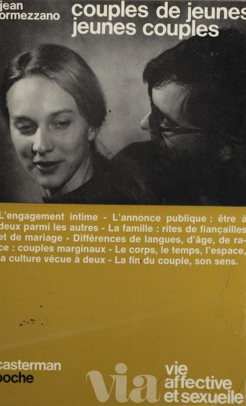 ebook cover of Couples de jeunes, jeunes couples, by Jean Ormezzano