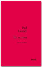 ebook cover of Toi et moi, by Paul Geraldy