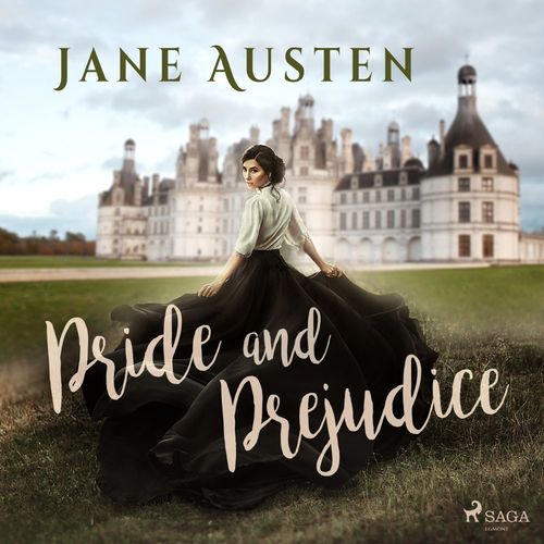 audiobook cover of Pride and Prejudice, by Jane Austen