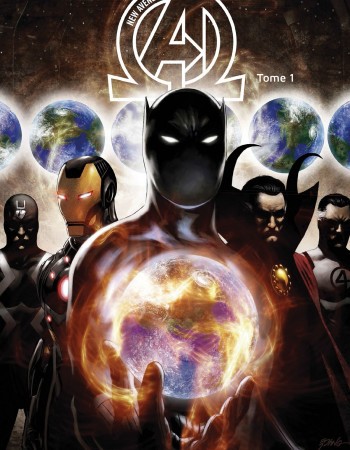 Couverture ebook de New Avengers (2013) T01, de Jonathan Hickman, Steve Epting