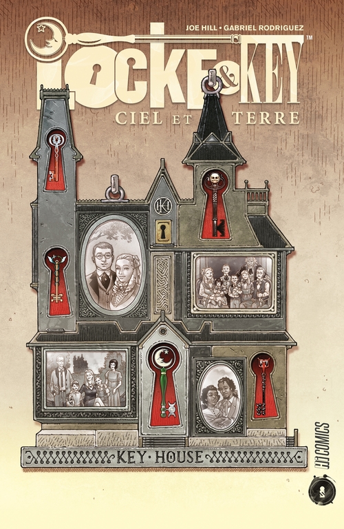 ebook cover of Locke & Key : Ciel et Terre, by Joe Hill, Gabriel Rodriguez