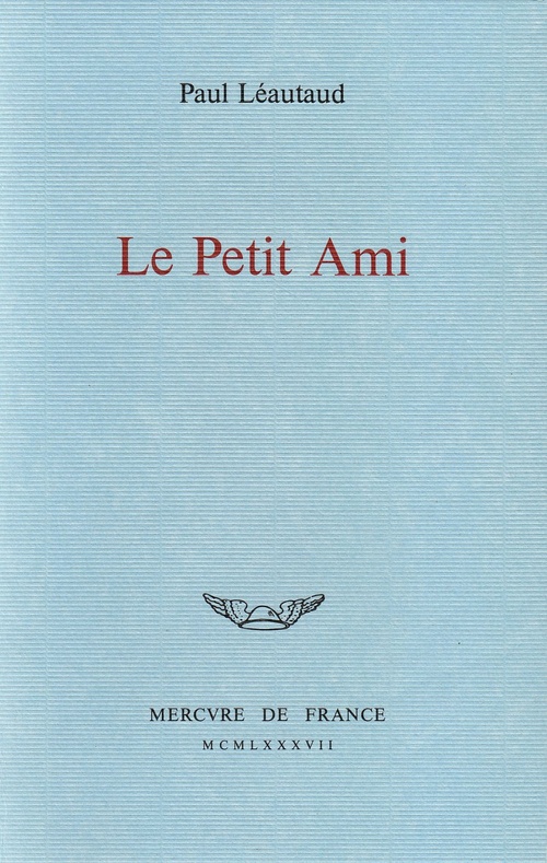 ebook cover of Le Petit Ami, by Paul Léautaud
