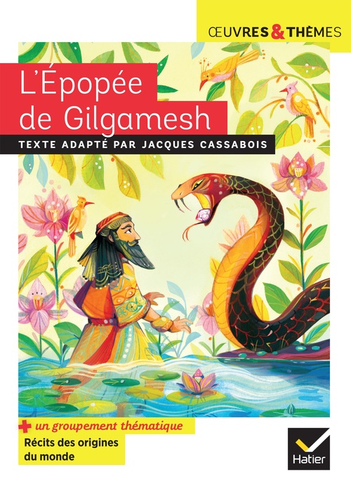 Couverture ebook de L'Épopée de Gilgamesh, de Jacques Cassabois, Hélène Potelet, Michelle Busseron-Coupel