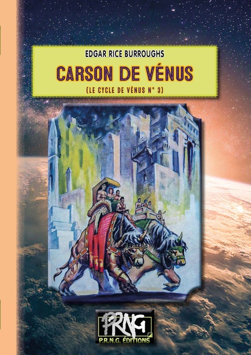 Couverture ebook de Carson de Vénus (Cycle de Vénus, n° 3), de Edgar Rice Burroughs