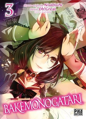 Couverture ebook de Bakemonogatari T03, de Nisioisin, Oh! Great
