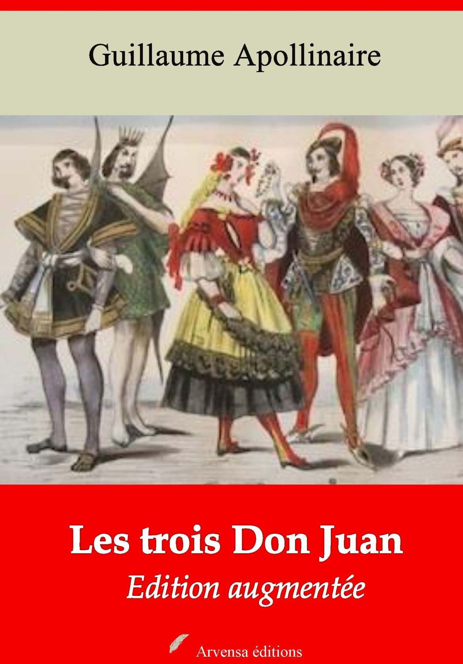 ebook cover of Les Trois Don Juan - suivi d'annexes, by Guillaume Apollinaire