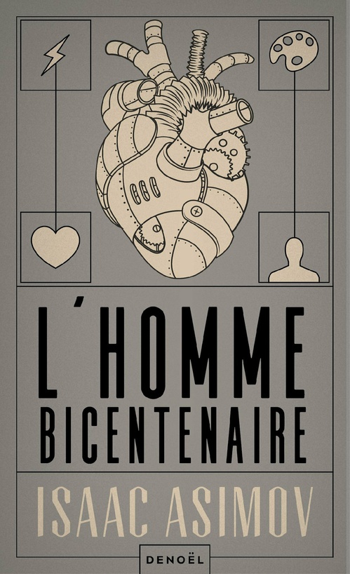 ebook cover of L'homme bicentenaire, by Isaac Asimov