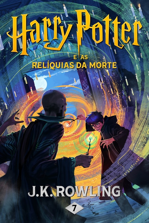ebook cover of Harry Potter e as Reliquias da Morte, by J.K. Rowling