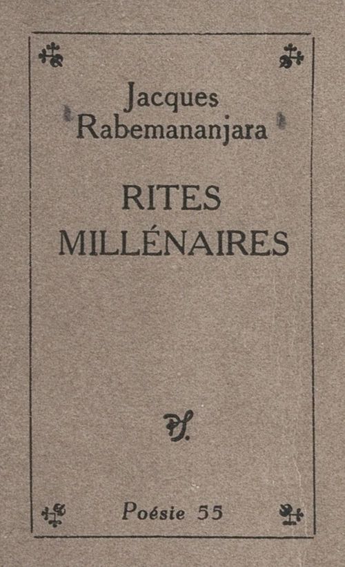 Couverture ebook de Rites millénaires, de Jacques Rabemananjara