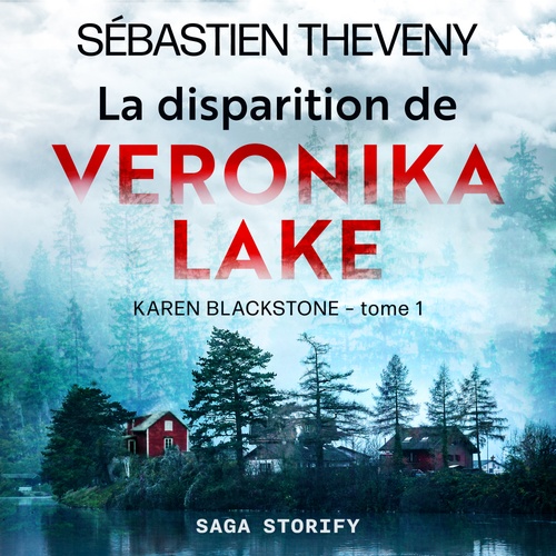 audiobook cover of La Disparition de Veronika Lake, by Sebastien Theveny