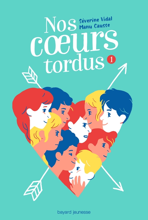 ebook cover of Nos coeurs tordus, by Manu Causse, Séverine Vidal