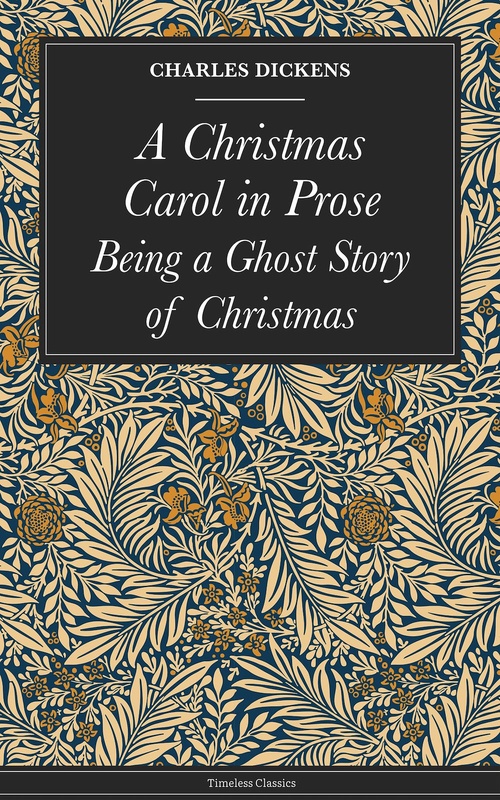 Couverture ebook de A Christmas Carol in Prose, de Dickens Charles