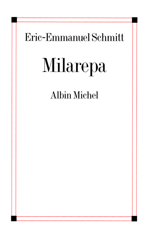 ebook cover of Milarepa, by Eric-Emmanuel Schmitt
