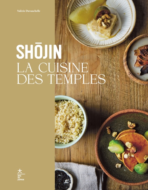 Couverture ebook de Shojin La cuisine des temples, de Valérie Duvauchelle
