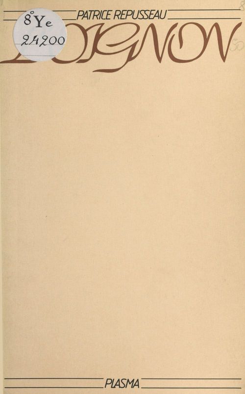 Couverture ebook de L'Oignon, de Patrice Repusseau