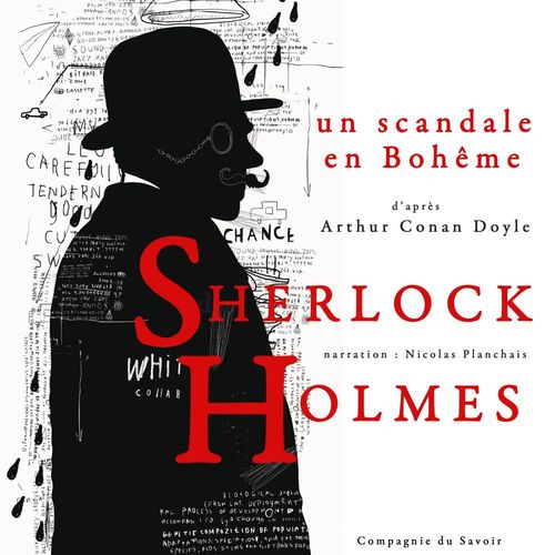Couverture audiobook de Un scandale en Bohême, Les enquêtes de Sherlock Holmes et du Dr Watson, de Arthur Conan Doyle