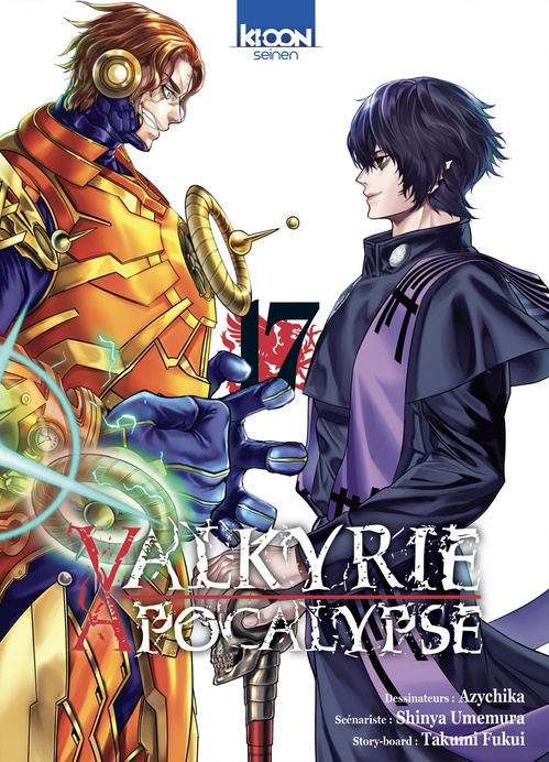 ebook cover of Valkyrie Apocalypse T17, by Shinya Umemura, Takumi Fukui, Ajichika