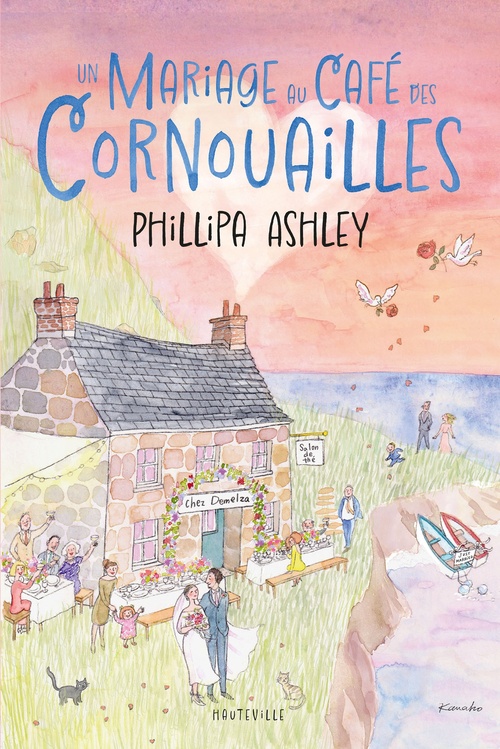 Couverture ebook de Un mariage au café des Cornouailles, de Phillipa Ashley
