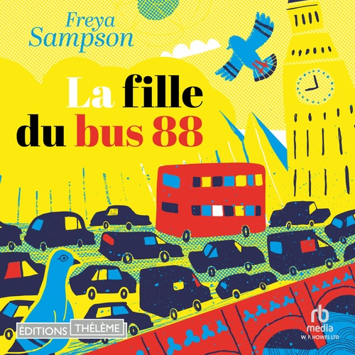 audiobook cover of La fille du bus 88, by Freya Sampson