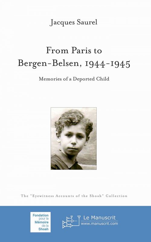 ebook cover of From Paris to Bergen-Belsen1944-1945, by Jacques Saurel
