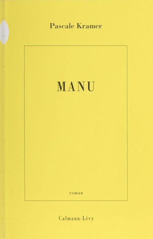 ebook cover of Manu, by Pascale Kramer