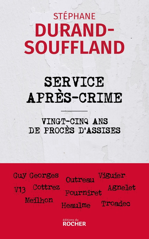 ebook cover of Service après-crime, by Stéphane Durand-Souffland