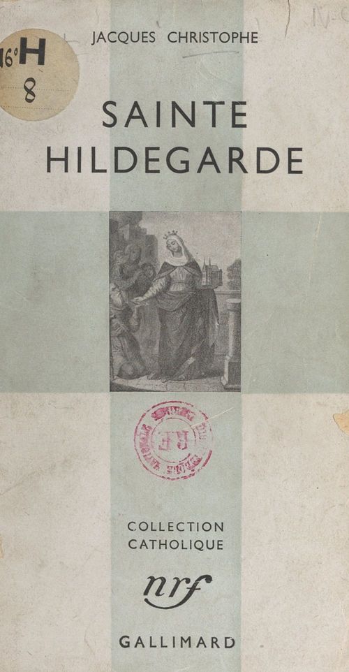 ebook cover of Sainte Hildegarde, by Christophe Jacques