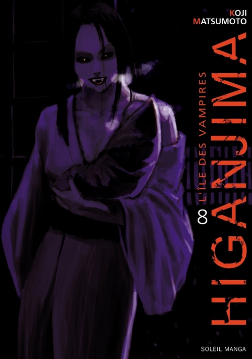Couverture ebook de Higanjima, l'ile des vampires T08, de Koji Matsumoto