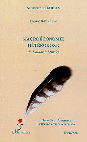 Couverture ebook de Macroéconomie hétérodoxe, de Sébastien Charles