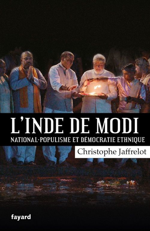Couverture ebook de L'Inde de Modi : national-populisme et démocratie ethnique, de Christophe Jaffrelot