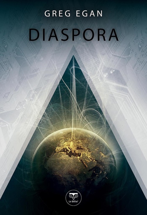 ebook cover of Diaspora, by Greg Egan
