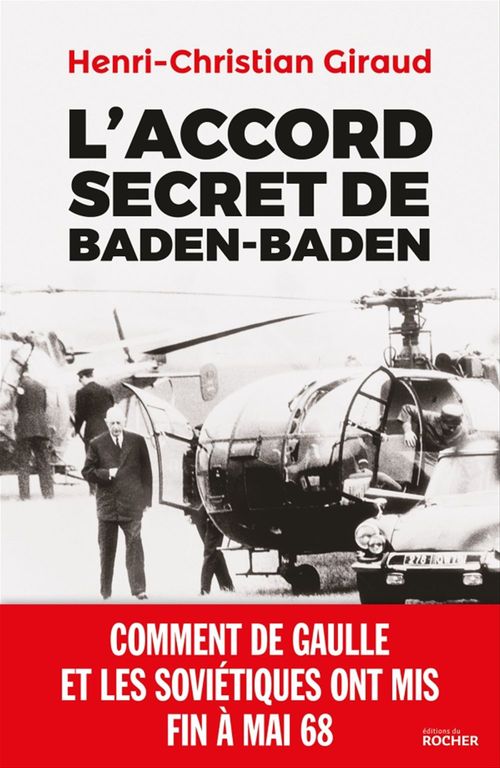 ebook cover of L'Accord secret de Baden-Baden, by Henri-Christian Giraud