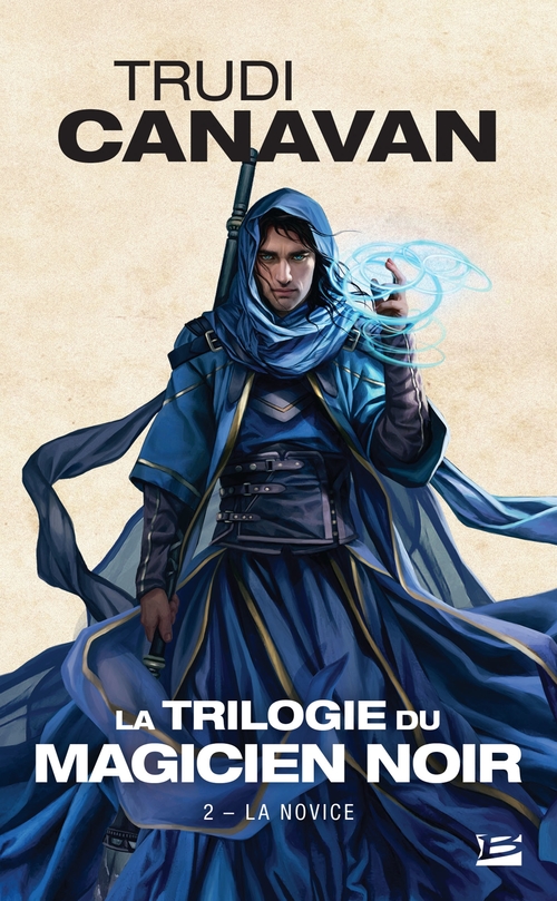 Couverture ebook de La Trilogie du magicien noir, T2 : La Novice, de Trudi Canavan