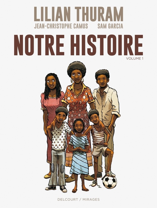 ebook cover of Notre histoire T01, by Lilian Thuram