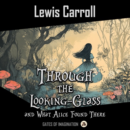 Couverture audiobook de Through the Looking-Glass, de Lewis Carroll