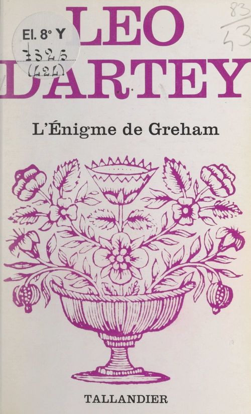 ebook cover of L'énigme de Greham, by Leo Dartey
