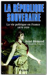 Couverture ebook de La République souveraine, de René Rémond