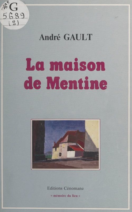 ebook cover of La maison de Mentine, by Andre Gault