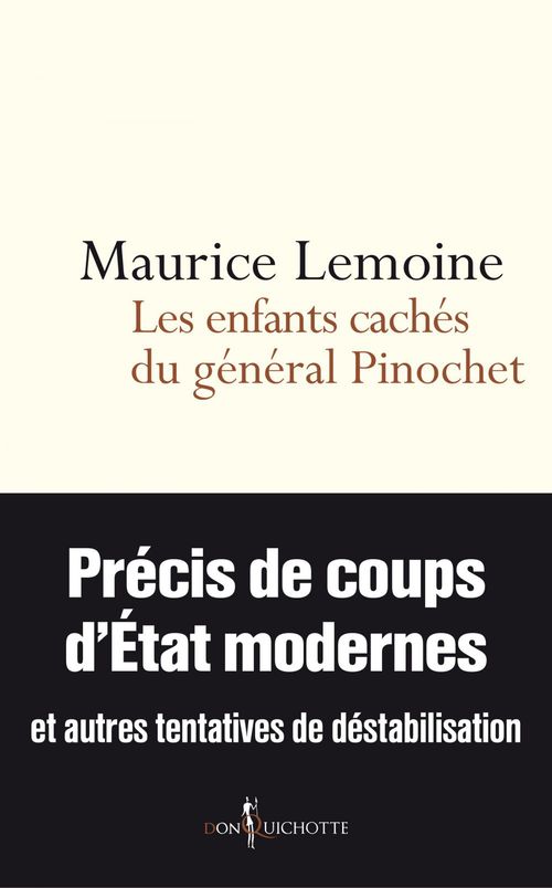 ebook cover of Les Enfants cachés du général Pinochet, by Maurice Lemoine