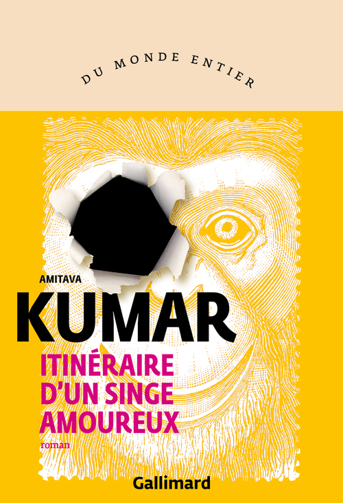 Couverture ebook de Itinéraire d´un singe amoureux, de Amitava Kumar