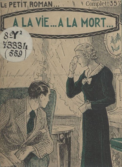 Couverture ebook de À la vie... à la mort, de Jacques Redanges