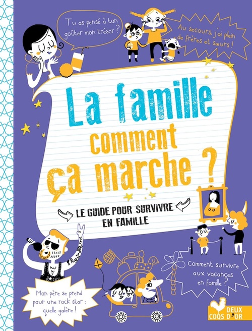 Couverture ebook de La famille comment ça marche ?, de Frédérique Corre Montagu