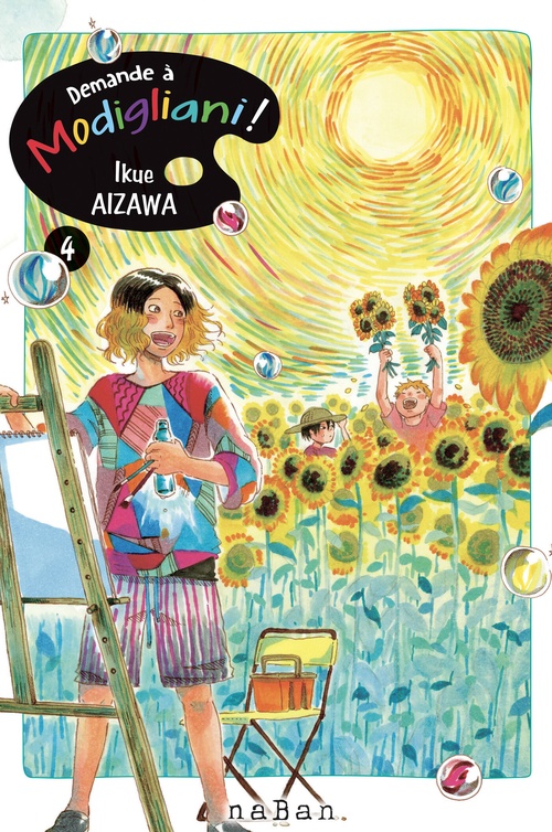 Couverture ebook de Demande à Modigliani ! - Tome 4, de Ikue Aizawa