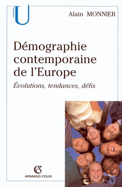 Couverture ebook de Démographie contemporaine de l'Europe, de Alain Monnier