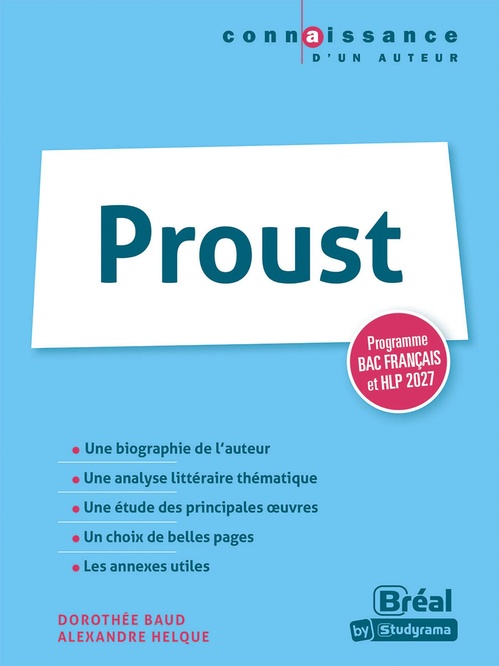 ebook cover of Proust - Programme Bac français et HLP 2027, by A Helque